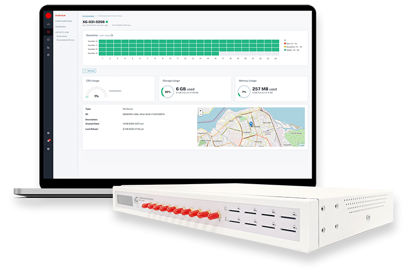 XGP Web Portal and Device
